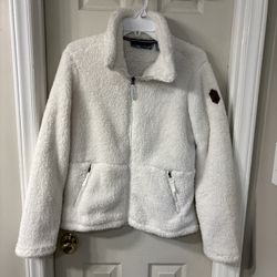 Ladies Free Country Soft Pile Fleece Jacket Size Medium 