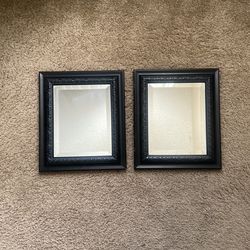 Two frame mirrors, 13 1/2” x 11 1/2”
