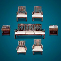 Solid Rosewood Chinese Furniture Set, Hand-Carved Vintage - OBO, MOVING SALE ENDS 6/15
