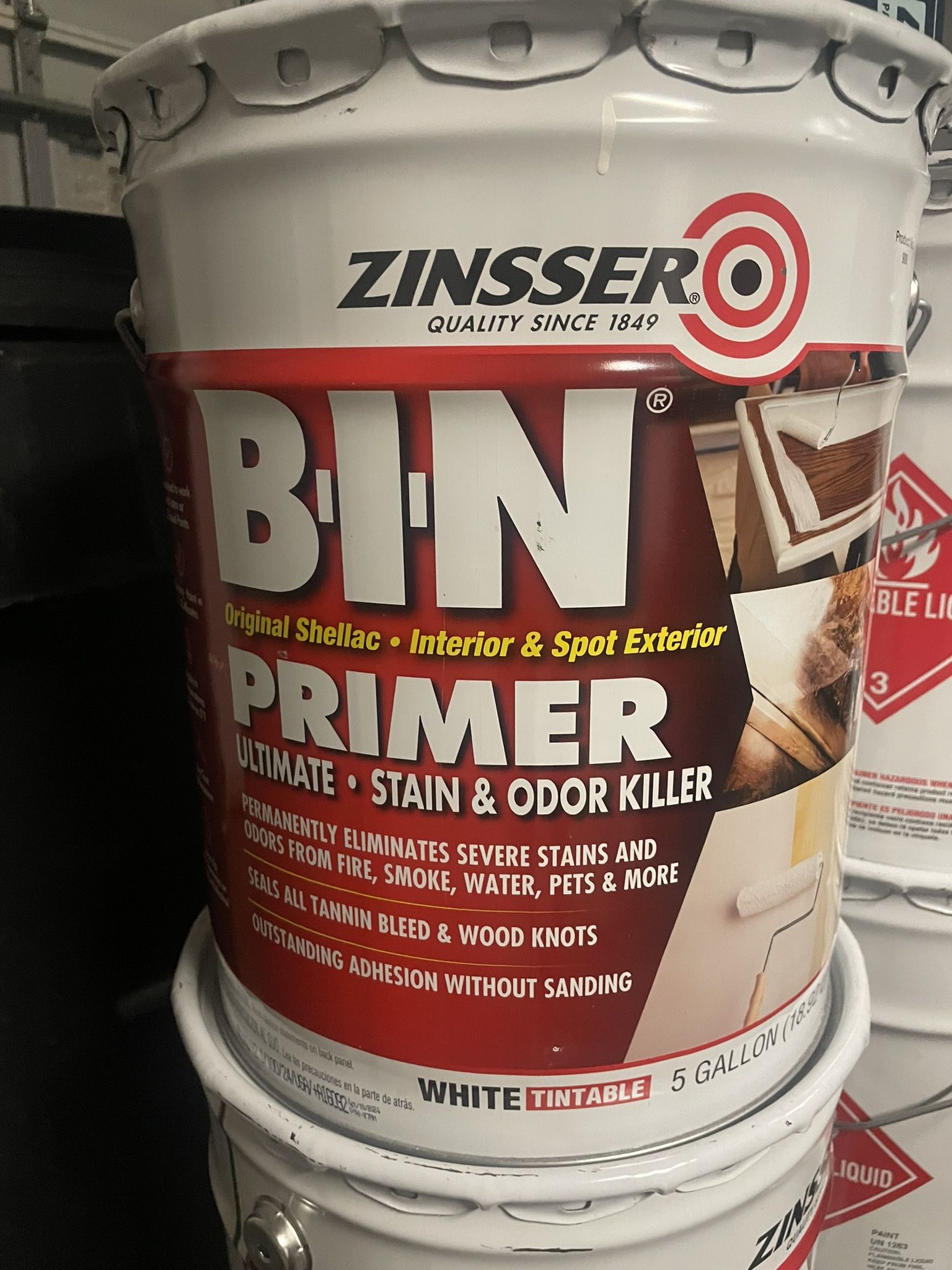 ZINNSER bin Primer 5 Gallons 50% Off