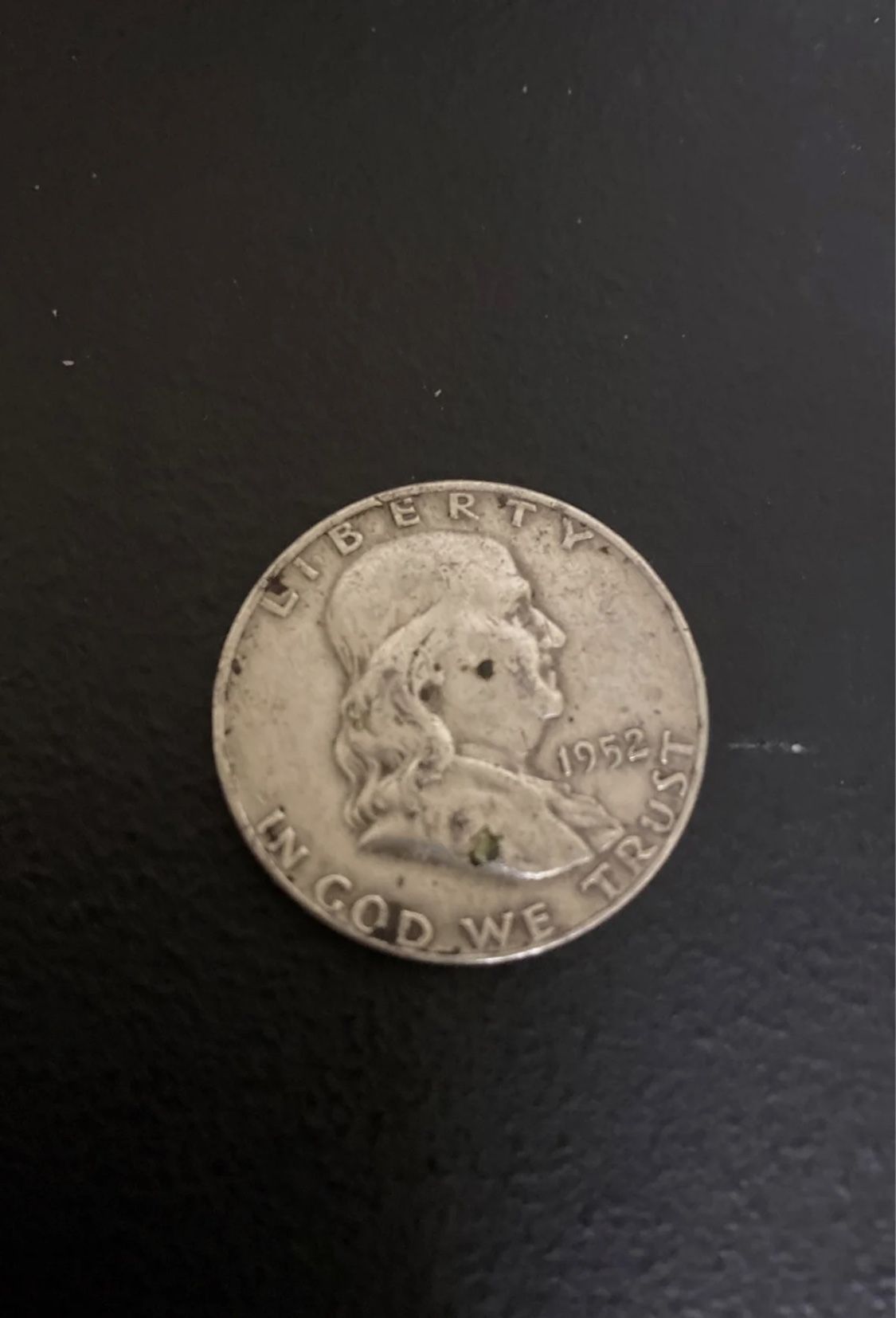 1952 Franklin Half silver half dollar