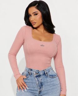 Pink inspired bodysuit (small -X-Large)