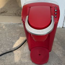 Red Keurig Coffee Maker