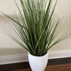 Fake Plant And Vase 