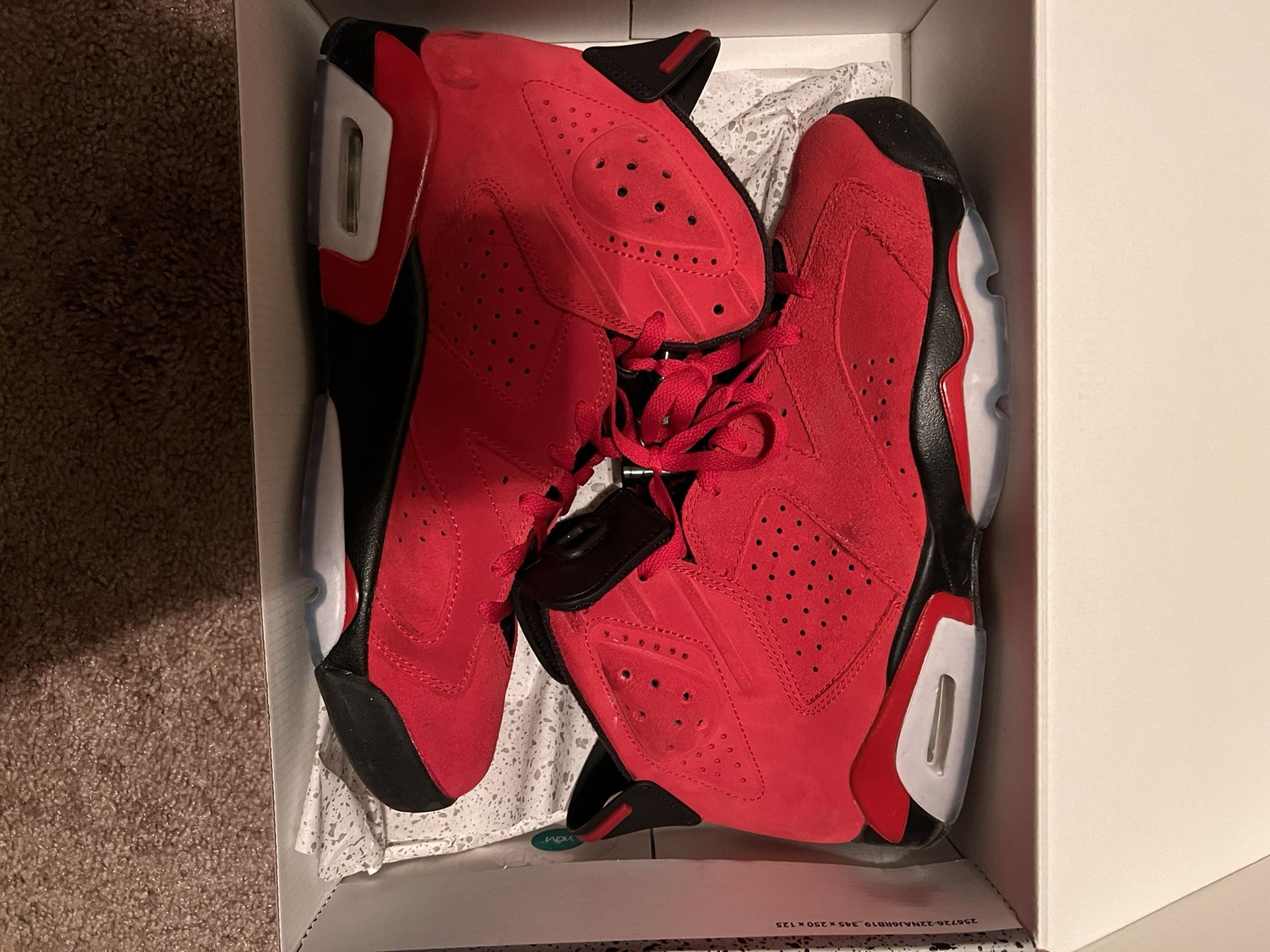 Jordan 6 Toro Bravo