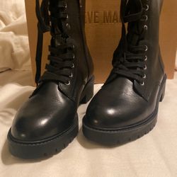New Steve Madden Boots ( Black )