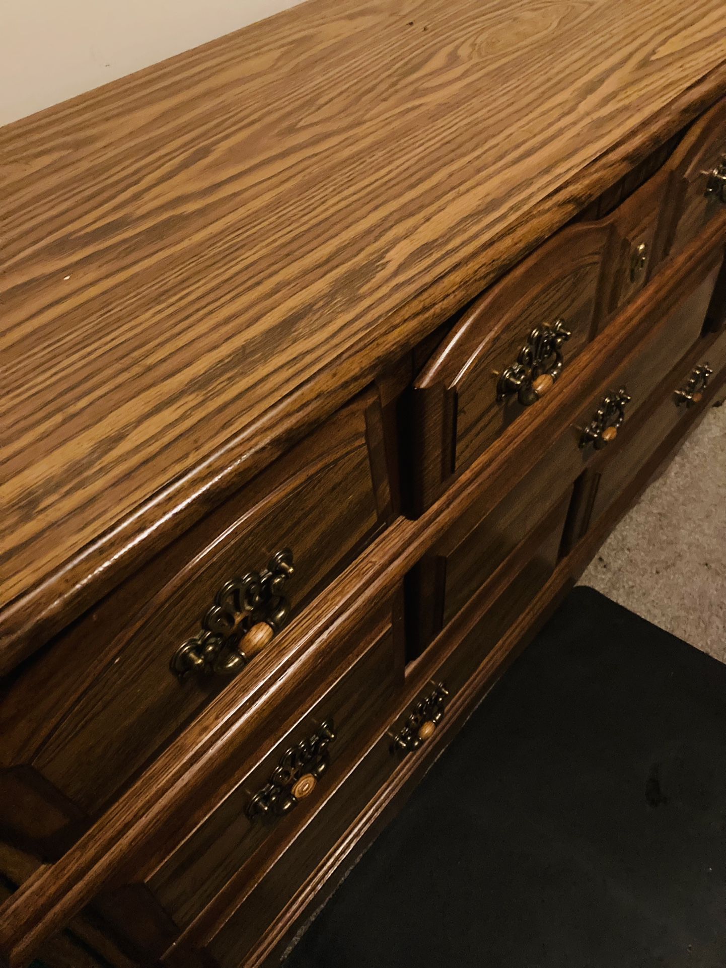 Real Oak Wood Dresser