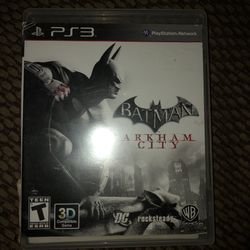 PS3 Game : Batman Arkham City 