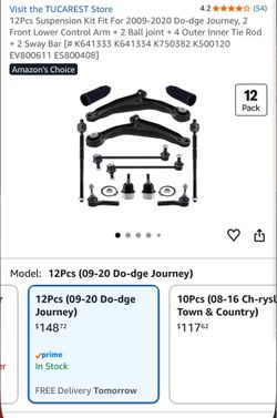 09-2020 dodge journey front suspension kit