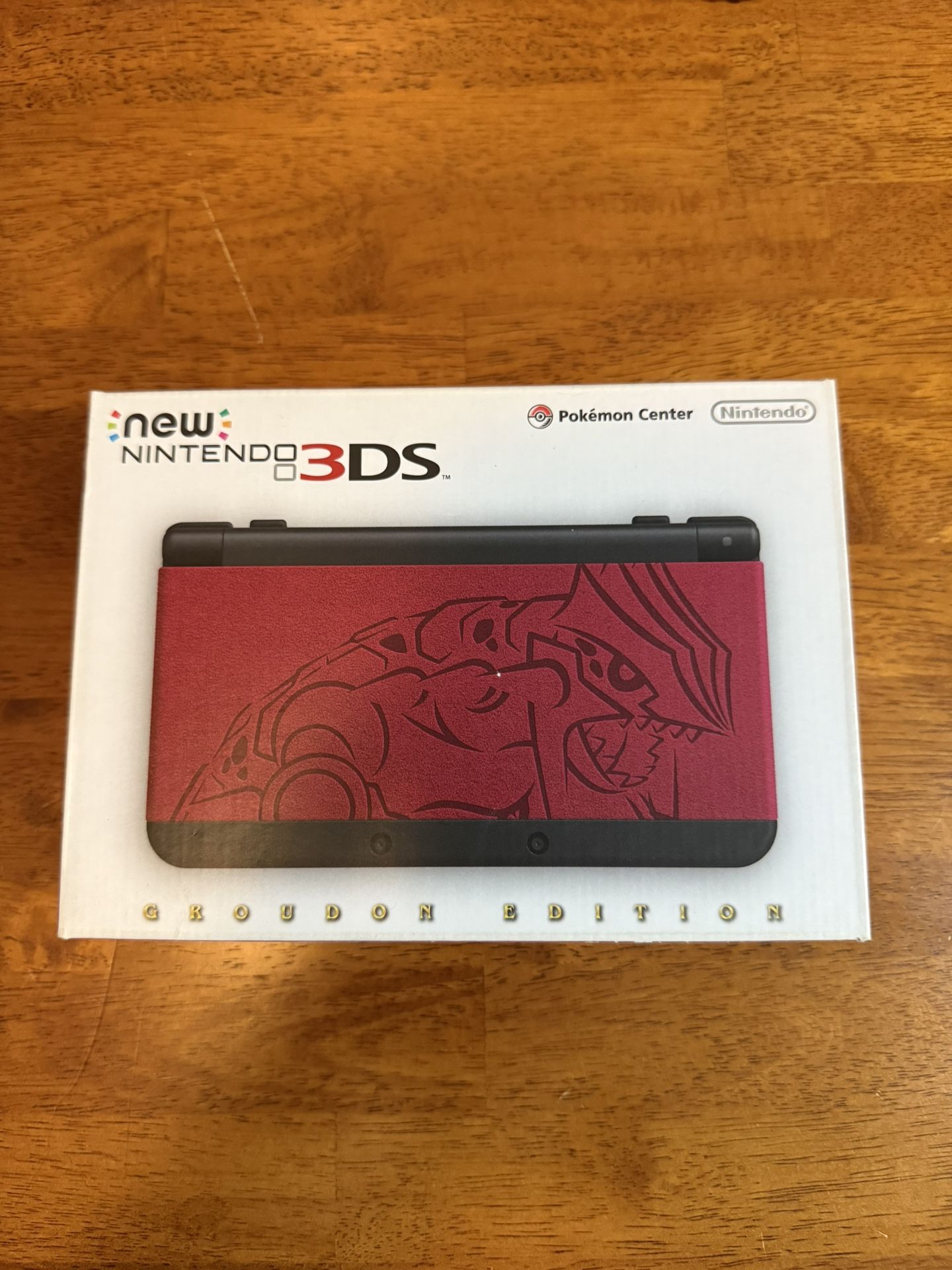 New Nintendo 3ds Groudon Edition