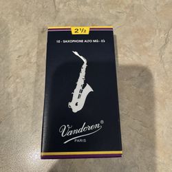 Auto Saxophone Reeds 2 1/2