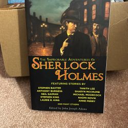 The Improbable Adventures Of Sherlock Holmes Softcover Book