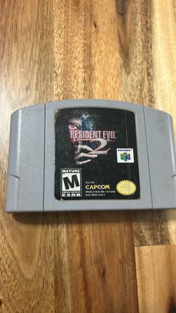 Resident Evil 2 Nintendo N64 Authentic