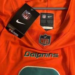 NFL Men’s Large Dolphins Jersey Berrios 0 New Tag 