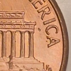 2000 No Mint Wide AM Lincoln Penny:
