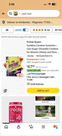 Goddess creatine bites