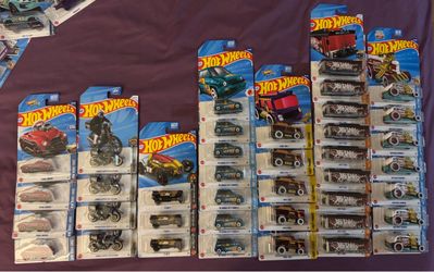 treasure hunt all different Hot wheels treasure hunt and more