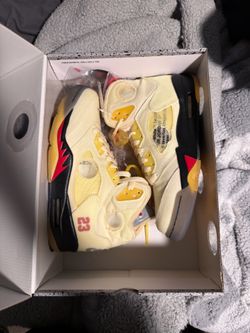 Jordan 5 Retro Off-White Sail