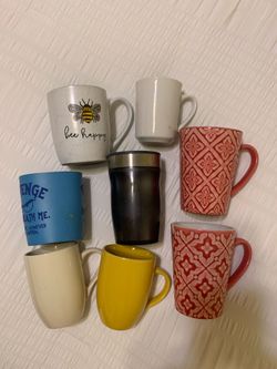Free mugs, wine glasses, purse, kitchen stuff