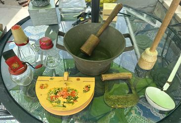Antique, vintage kitchen items