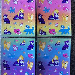 Rare Lisa Frank Sticker Sheet S673