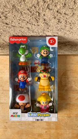 FISHER-PRICE LITTLE PEOPLE MY MARIO BROTHERS