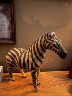 Decorative Zebra Figurine