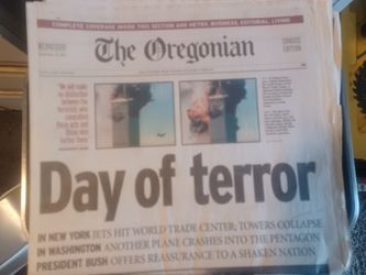 2001 Sept 12 - The Oregonian