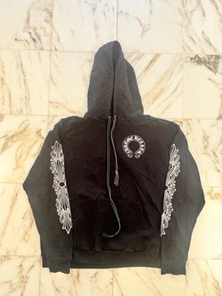 Size L | Chrome Hearts Floral Horseshoe Hoodie