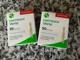 One touch Verio test strips