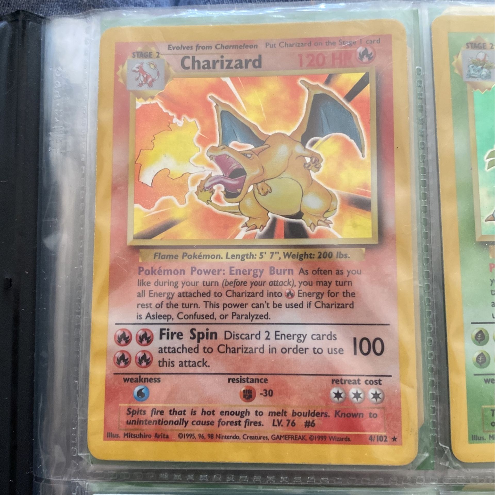 Old Mint Rare Pokemon Cards