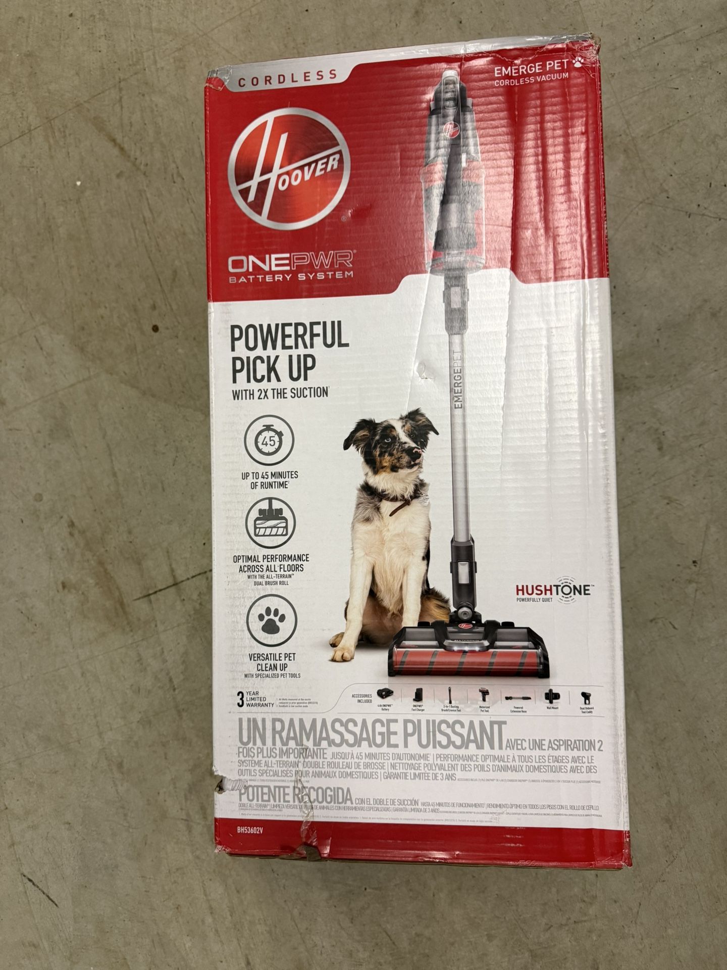 Hoover ONEPWR Emerge Cordless Stick Vacuum