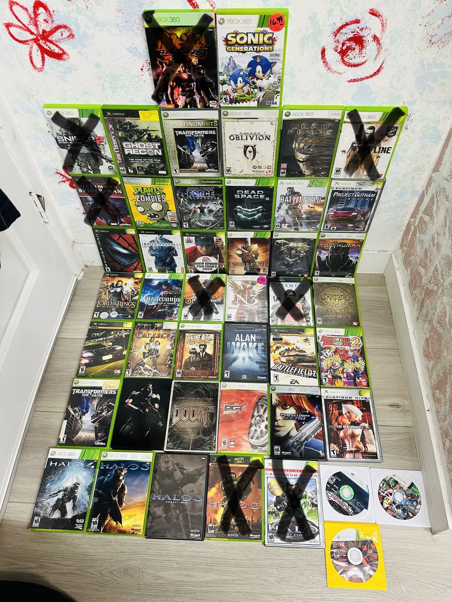 Microsoft Xbox 360 Games , These are collectible games send me offer