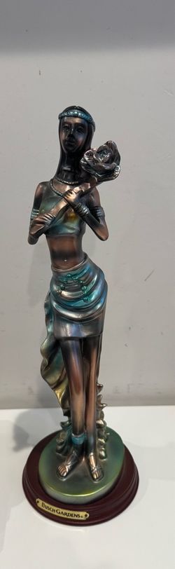 Busch Gardens Female Figurine Statue