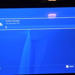 PS4 Slim 500GB with cables and 1 controller