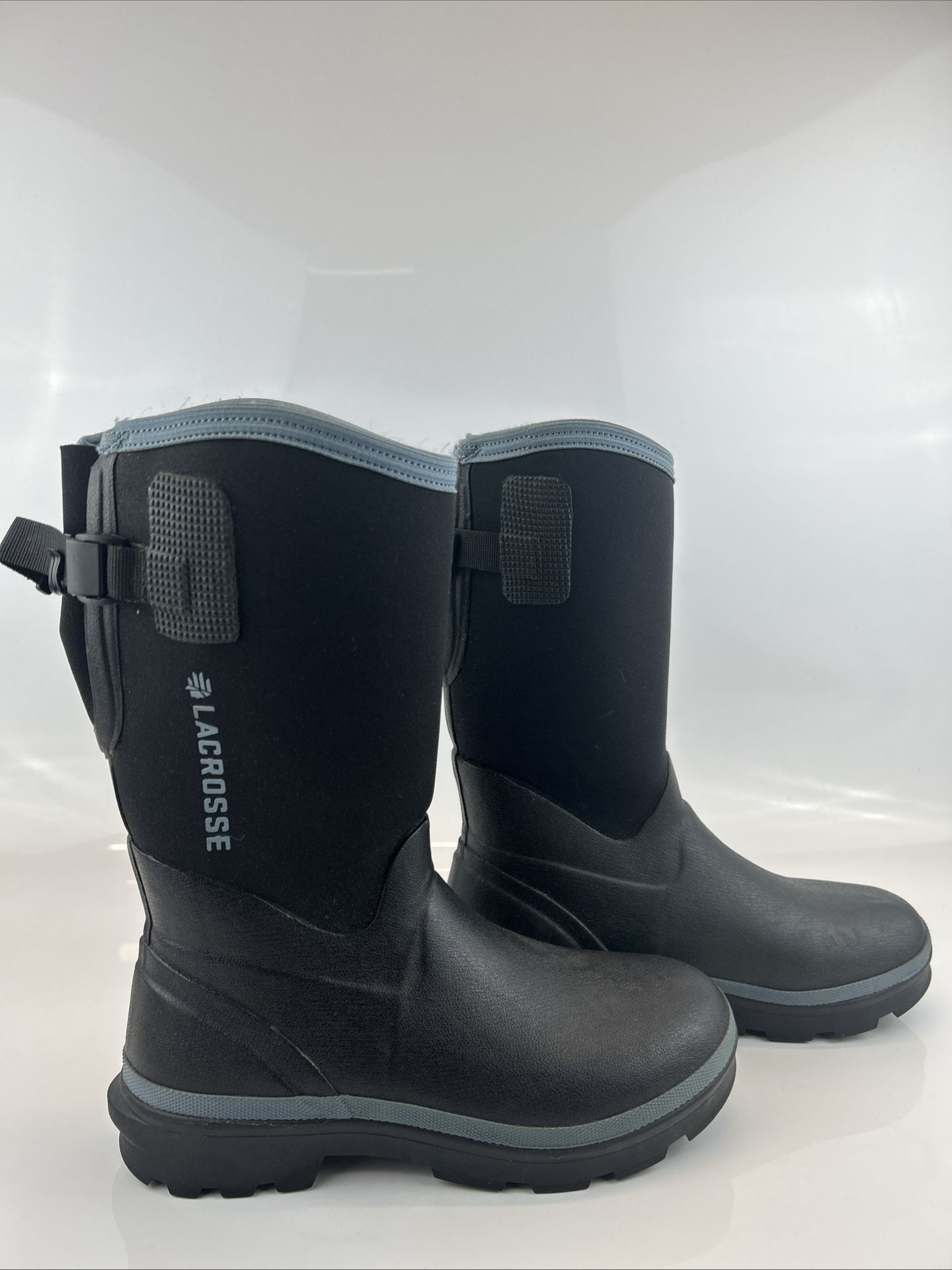 Lacrosse Alpha Range Women's 12" Rubber WP Insulated Plain Toe Boots Size 9