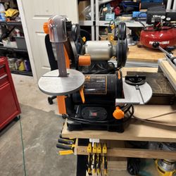 Wen 1 X 30” Belt Sander With 5” Sanding Disc