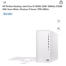 HP Pavilion desktop Computer 