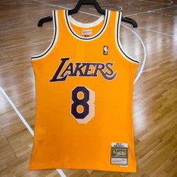 Kobe Bryant 1996/1997 Los Angeles Lakers #8 Home Jersey Mitchell & Ness