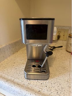 Stainless Steel Espresso Machine