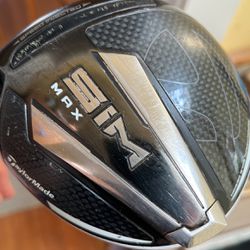 TaylorMade Sim Max Left Handed Driver Golf Clubs 