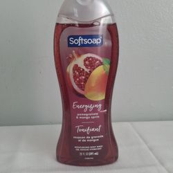 Softsoap Body Wash 20oz ( Pomegranate & Mango 🥭 Spritz )