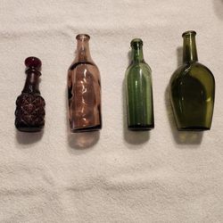 Vintage Miniature Bottles