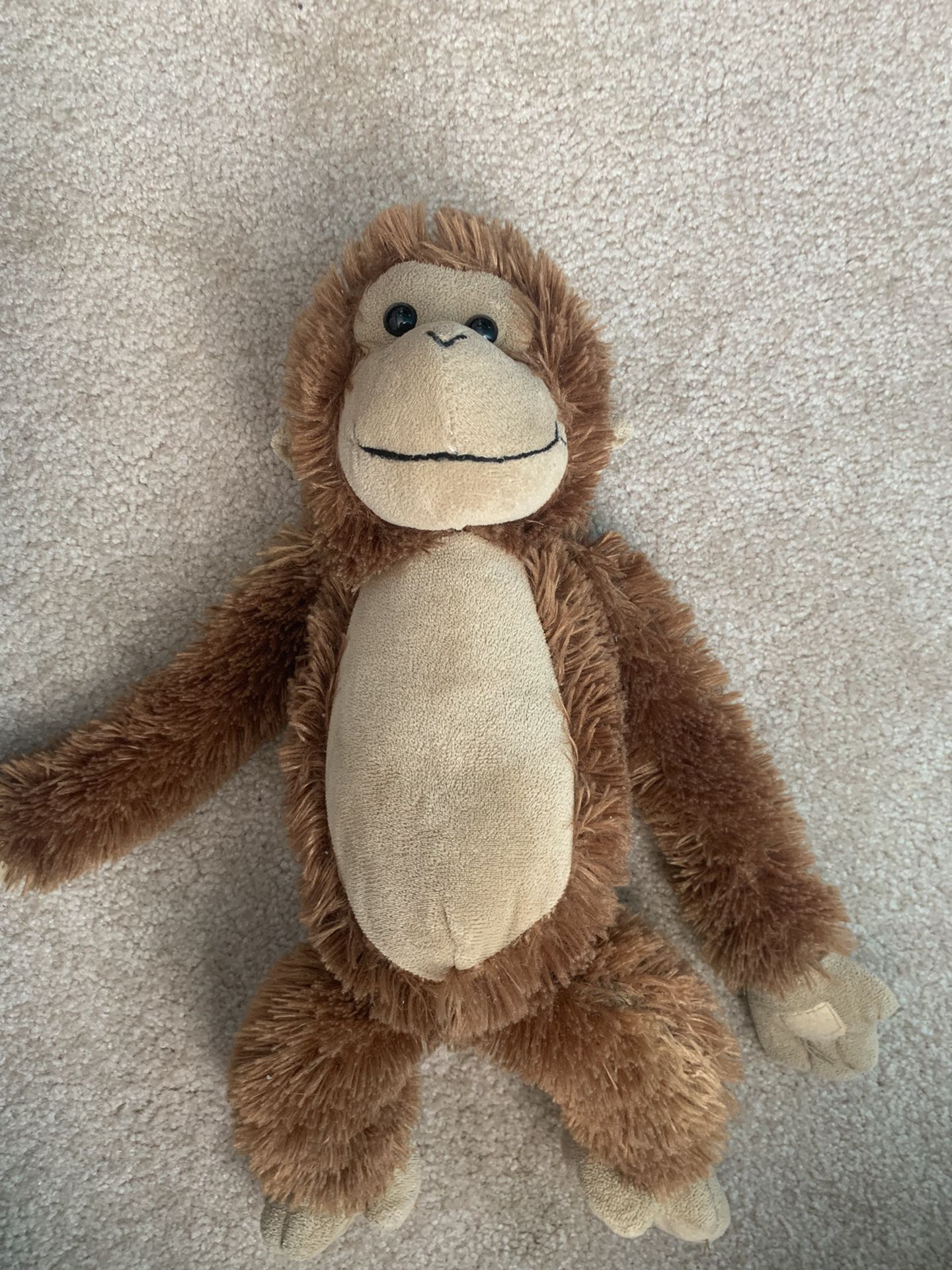 stuffed monkey 