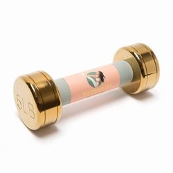 Blogilates 5lb Dumbbell - Gold 