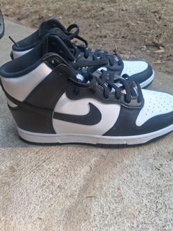 Brand New Nike Dunk High Panda - Men's Size 9.5