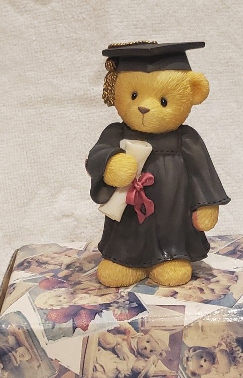 CHERISHED TEDDIES GRADUATION FIGURINE