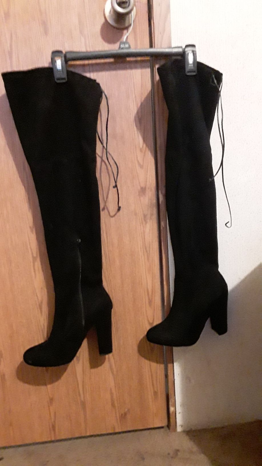 Thigh high boots size 6