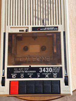 Califone Cassette Player Recorder