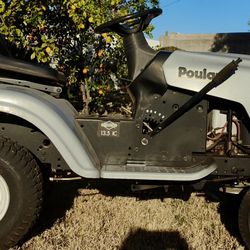 Poulan Riding Lawn Mower - 38” Deck, 14.5 HP 